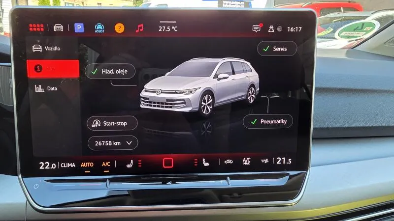 Volkswagen Golf 1.5 eTSI 85kW Life DSG7 Tažné