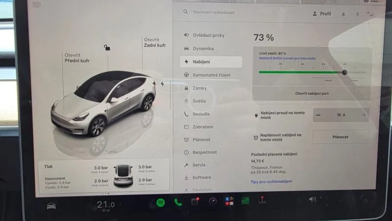 Tesla Model Y Long Range AWD SoH 91,4% Tesla Model Y Long Range AWD SoH 91,4%