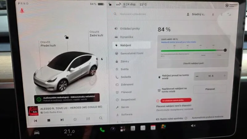 Tesla Model Y LR AWD Berlin Záruka SoH 92,9%
