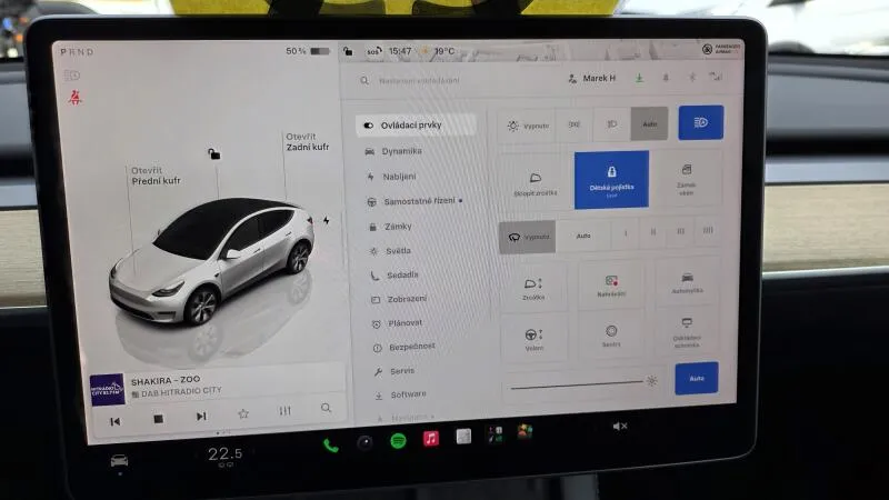 Tesla Model Y LR AWD Záruka SoH 93,2%