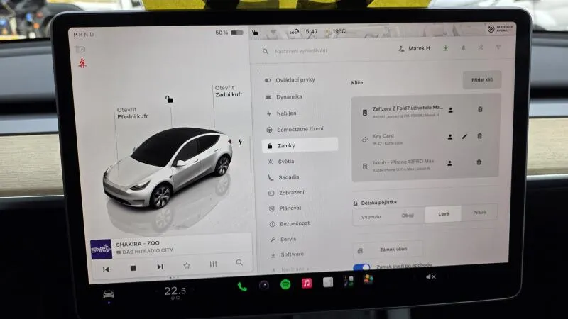 Tesla Model Y LR AWD Záruka SoH 93,2%